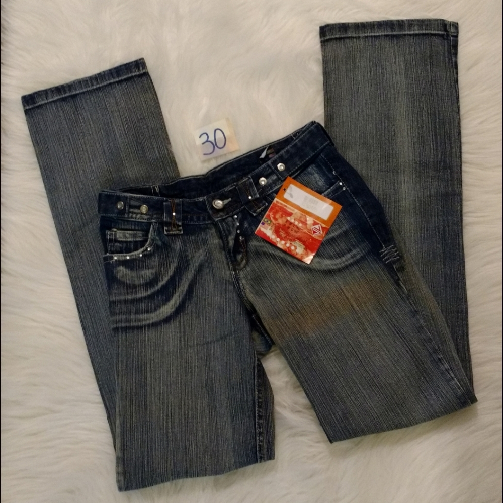 Brazilian Rhinestone Jeans - Picture 5 of 12